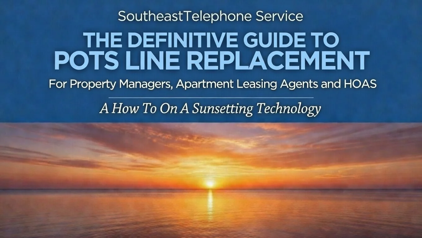 POTS replacement for emergency phones - wireless 4G LTE upgrade